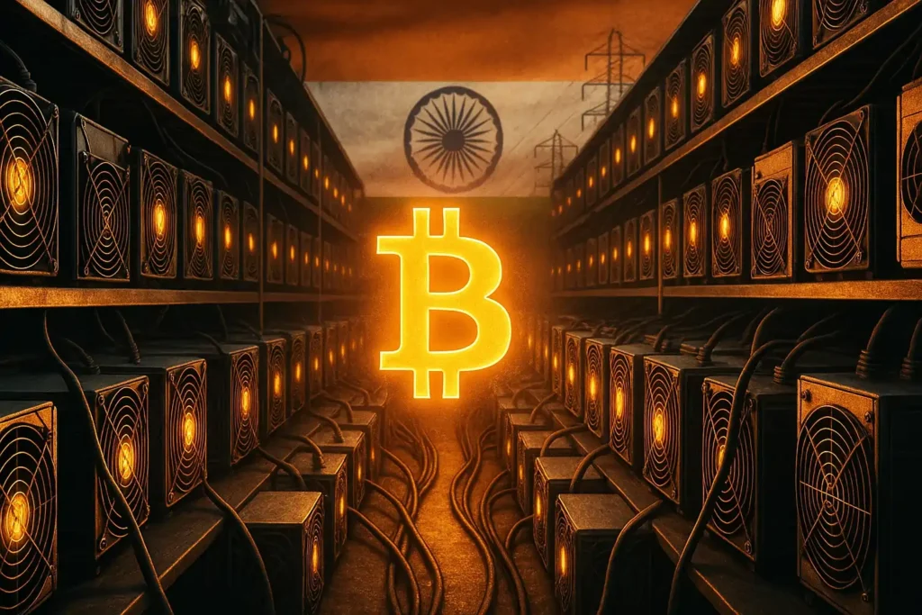BTc mining in India 2025