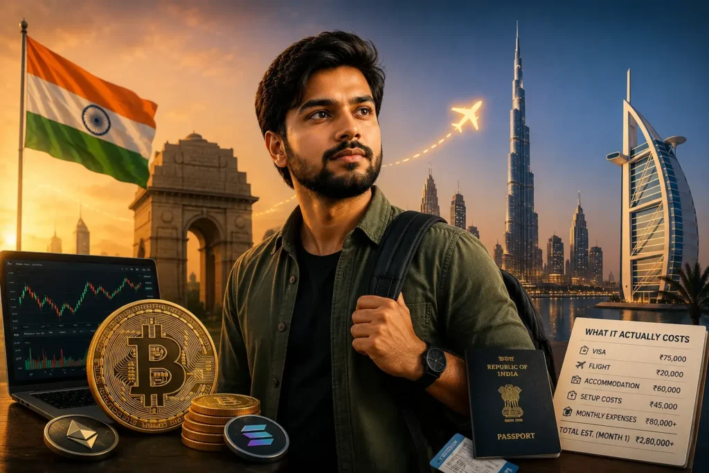 Why Indian Crypto Traders Are Moving to Dubai — And What It Actually Costs