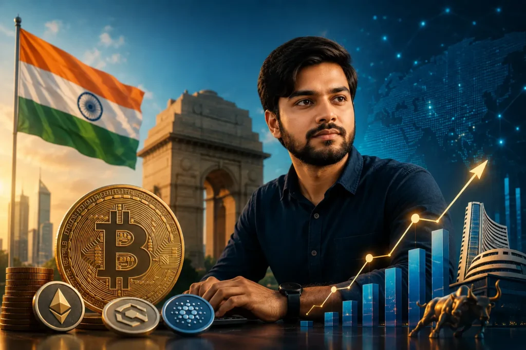 3 Crypto Companies Indians Can Actually Invest In — As Stockholders, Not Gamblers